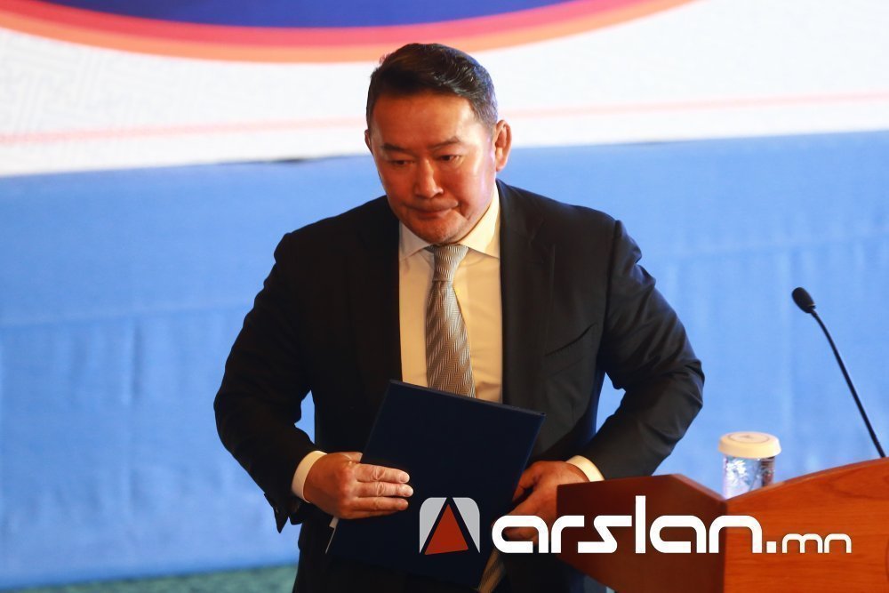 Ерөнхийлөгч Монгол Улсын 2020 оны төсөвт хориг тавилаа