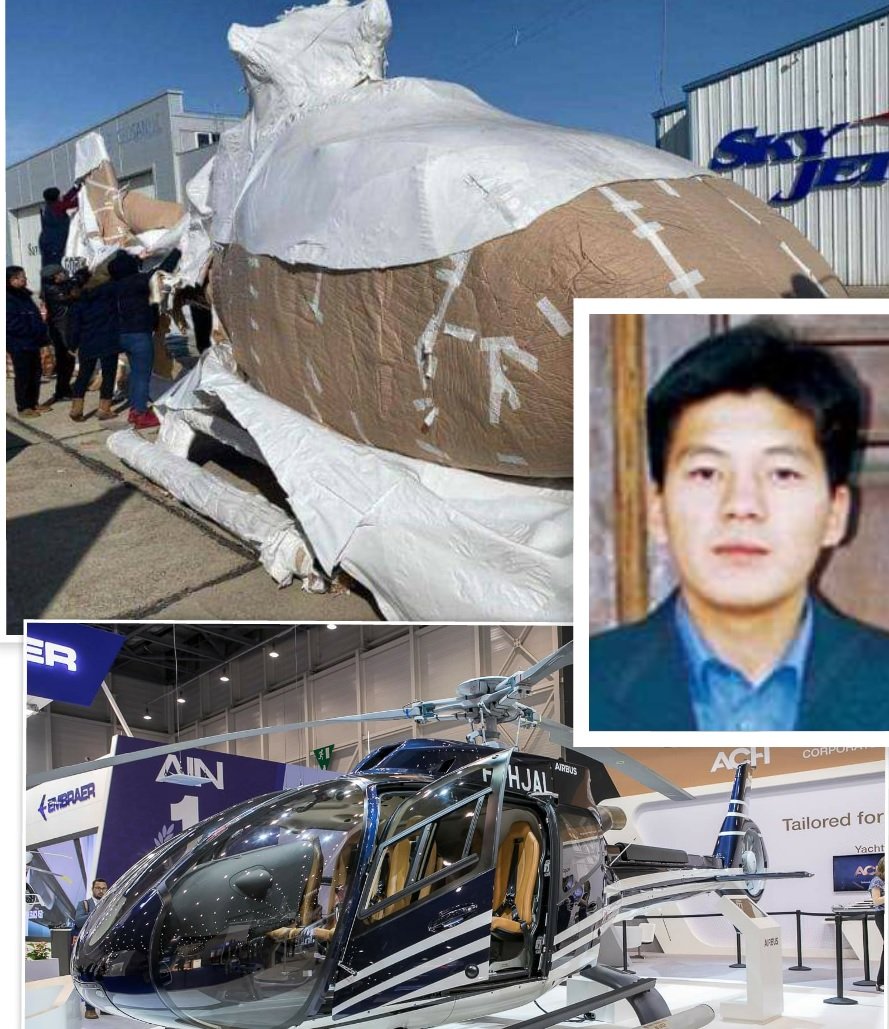 Гааль дээр буусан “Airbus Helicopter H130” нисдэг тэрэг “Алтайн хүдэр”-ийн Р.Базарынх байжээ
