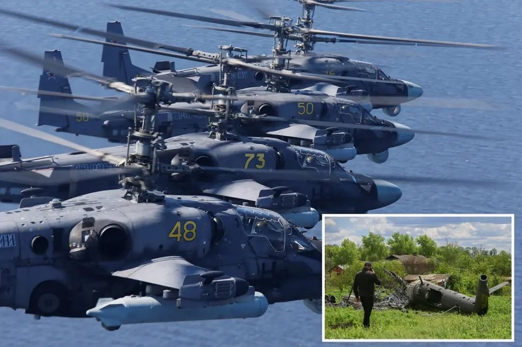 Украины арми 18 минутад Оросын 4 нисдэг тэргийг сөнөөжээ