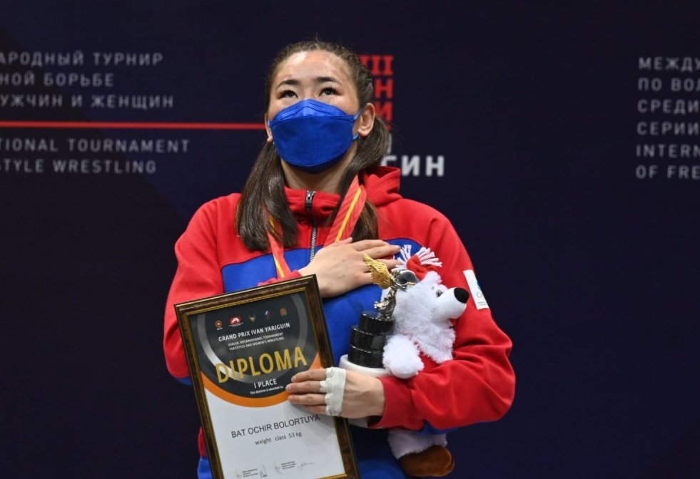 Б.Болортуяа 56,200 оноогоор ДЭЛХИЙН ЧАНСААГ тэргүүлж эхэллээ