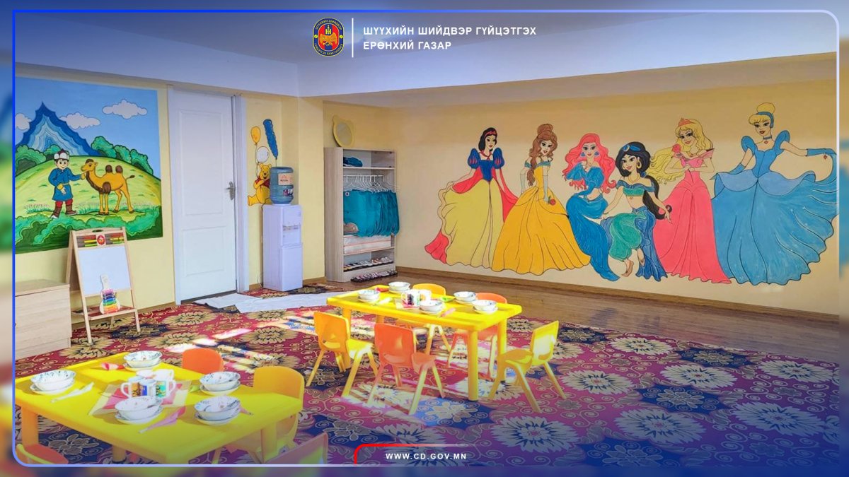 ШШГБ: Алба хаагчдын хүүхдийн өдөр өнжүүлэх өрөөг шинээр ашиглалтад орууллаа