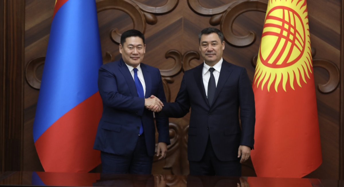 Ерөнхий сайд Л.Оюун-Эрдэнэ Бүгд найрамдах Киргиз Улсын Ерөнхийлөгч С.Жапаровт бараалхав