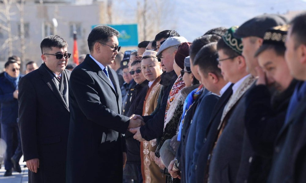 Монгол Улсын Ерөнхийлөгч У.Хүрэлсүх Баян-Өлгий аймагт ажиллаж байна