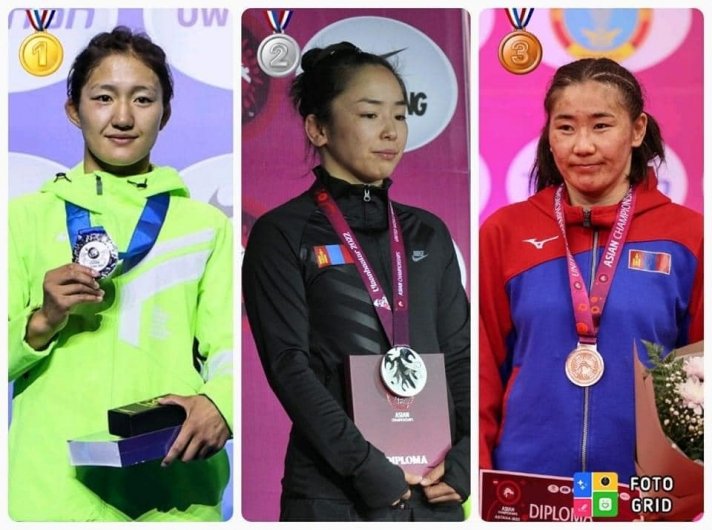 БАЯРТ МЭДЭЭ: Монголын тамирчид Бишкект 53 кг-ын жингийн медалийн тавцанд зэрэгцэн зогсов