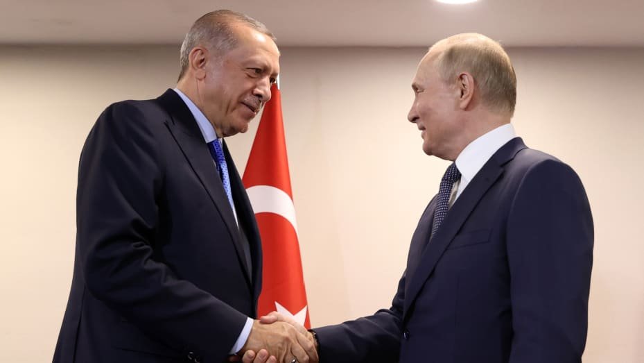 ТАСС: В.Путин, Т.Эрдоган нар Москвад уулзана