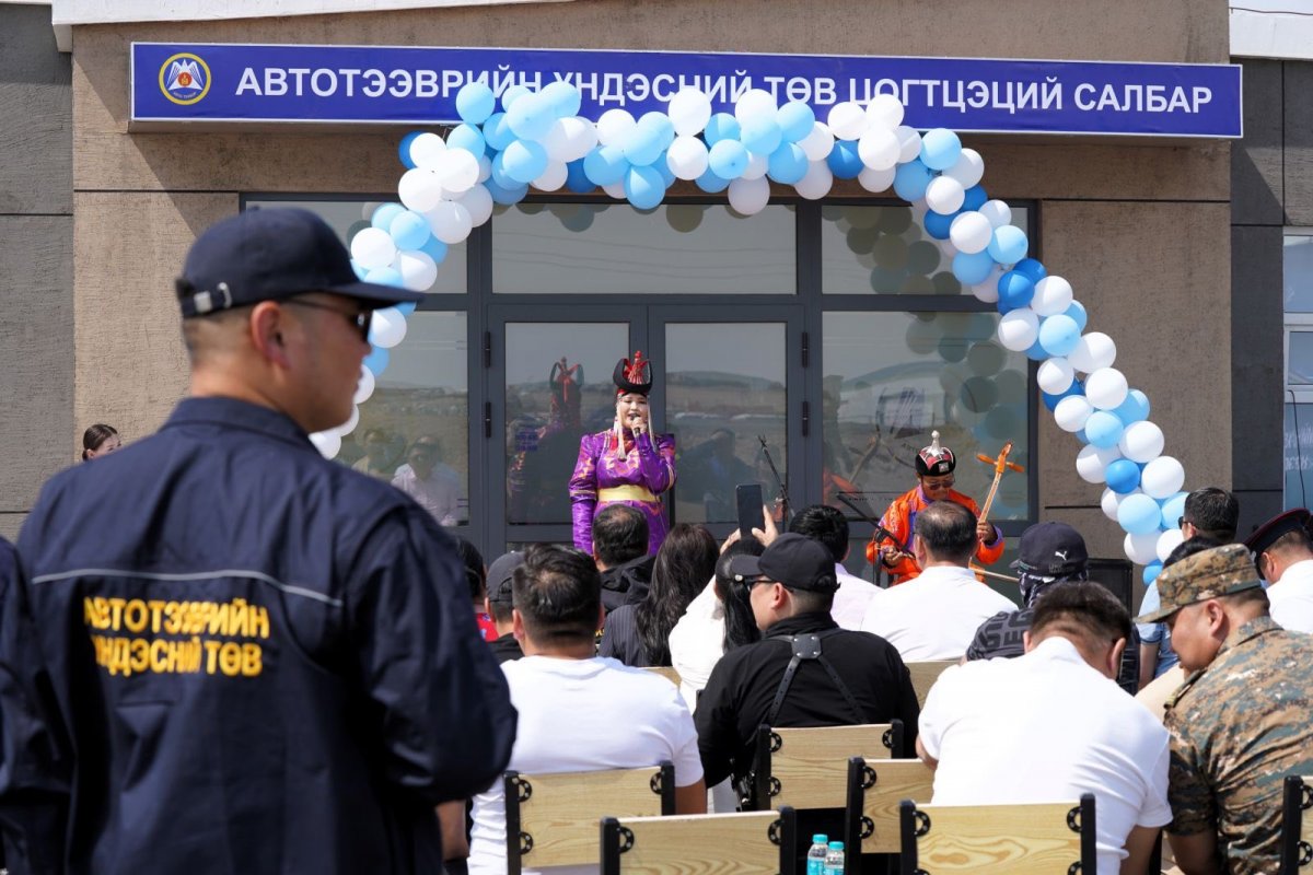 ӨМНӨГОВЬ АЙМГИЙН ЦОГТЦЭЦИЙ СУМАНД ТЕХНИКИЙН ХЯНАЛТЫН ҮЗЛЭГИЙН ТӨВИЙН ШИНЭ БАЙР НЭЭГДЛЭЭ