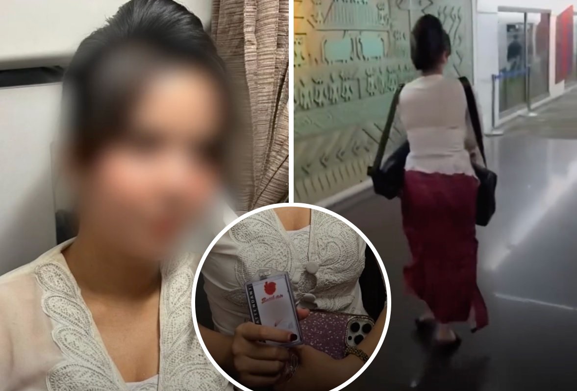 Онгоцны үйлчлэгчийн дүрд хувиран онгоцонд суусан 23 настай эмэгтэйг баривчилжээ