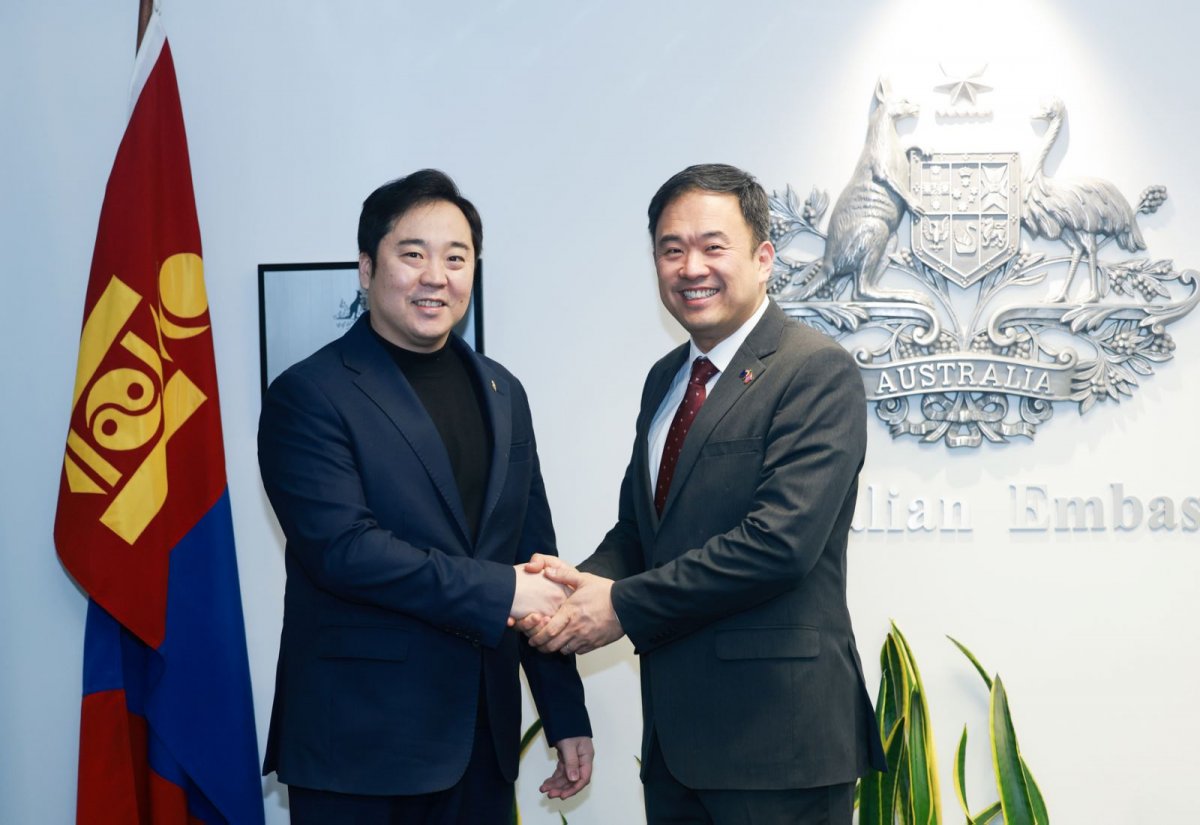 НИТХ-ын дарга А.Баяр Австрали Улсаас Монгол Улсад суугаа Элчин сайд Лео Зенгтэй хамтын ажиллагааны талаар санал солилцов