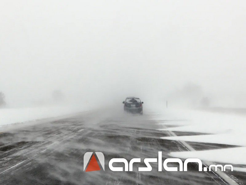 Өнөөдөр баруун болон төвийн аймгуудын нутгаар цас орж, цасан шуурга шуурна