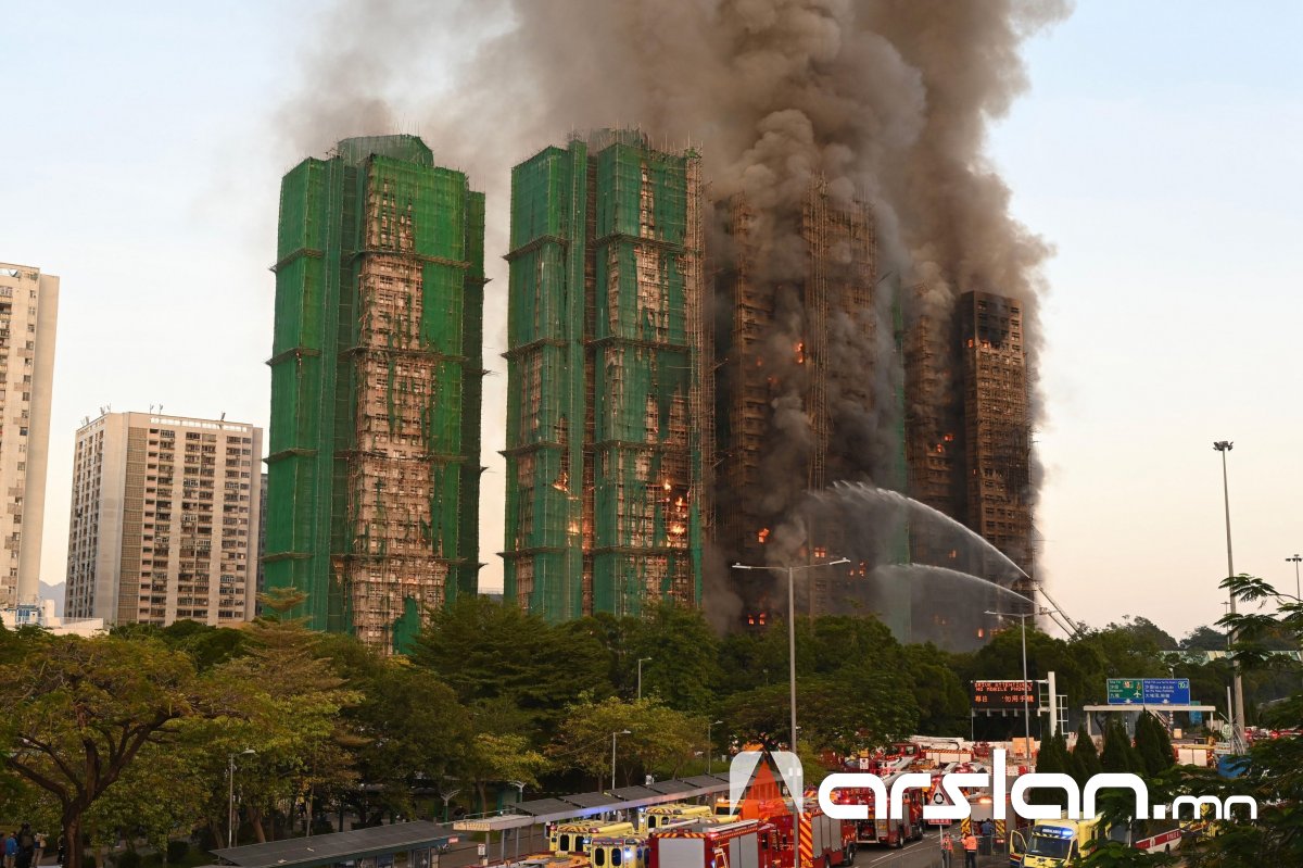 Хонконгод орон сууцны хороололд гал гарч, 44 хүн амиа алдлаа