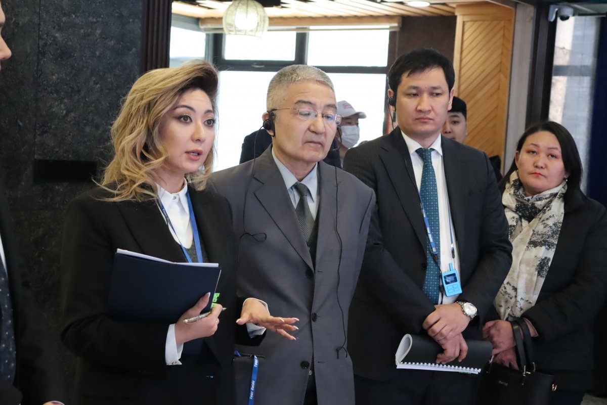 Казахстан Улсын Худалдаа, интеграцын Тэргүүн дэд сайд Айжан Бижанова “Мах Импэкс” ХК-ийн үйл ажиллагаатай танилцлаа