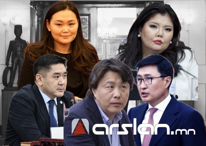 А.Ганбаатар, Б.Заяабал, М.Нарантуяа-Нара, А.Ундраа, Ч.Анар нарын 23 гишүүн чөлөөтэй болон гадаад томилолттой