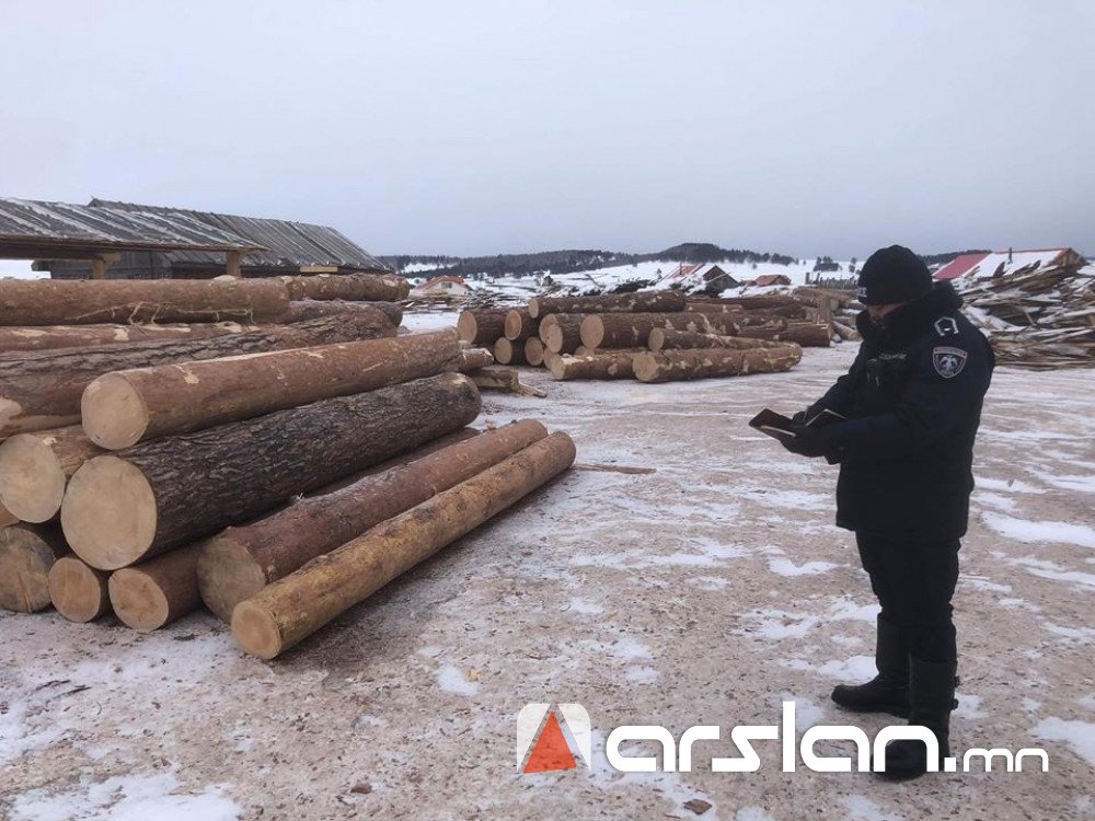 Хууль бусаар мод бэлтгэсэн этгээдэд 1 жил тэнсэн харгалзах ял оногдуулж, техник хэрэгслийг улсын орлого болгожээ