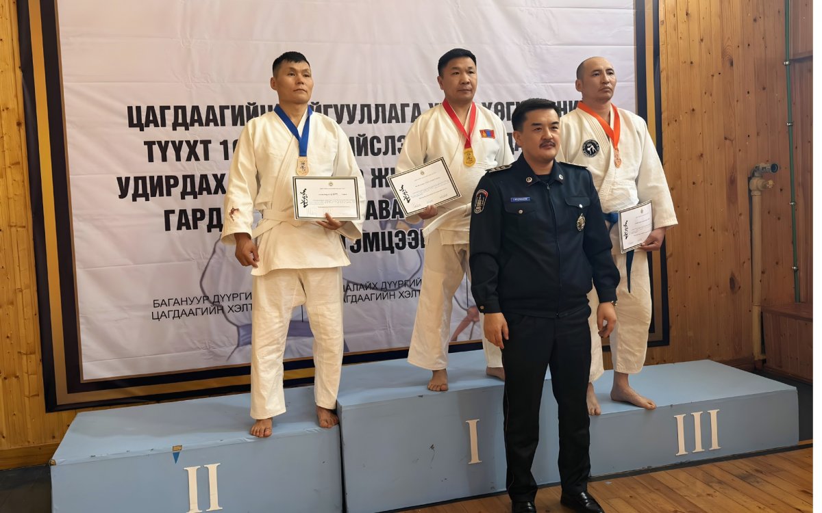 Гардан тулааны тэмцээнд цагдаагийн газар, хэлтсийн 60 гаруй тамирчид хурд хүчээ сорилоо