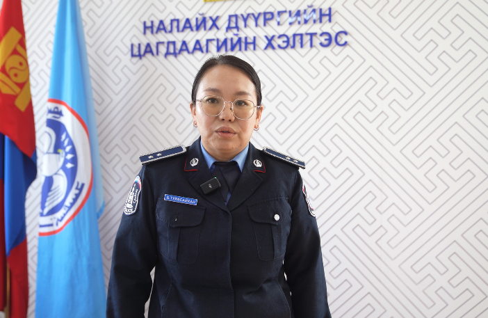 Б.Туяасайхан: Налайх дүүргийн цагдаагийн хэлтэст бүртгэгдсэн гэмт хэргийн тоо буурч, хэргийн илрүүлэлт өссөн