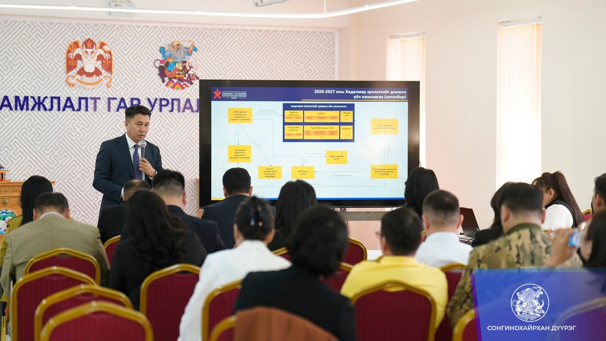 Сонгинохайрхан дүүргийн жижиг, дунд үйлдвэр эрхлэгчдийн удирдах ажилтнуудын уулзалт боллоо