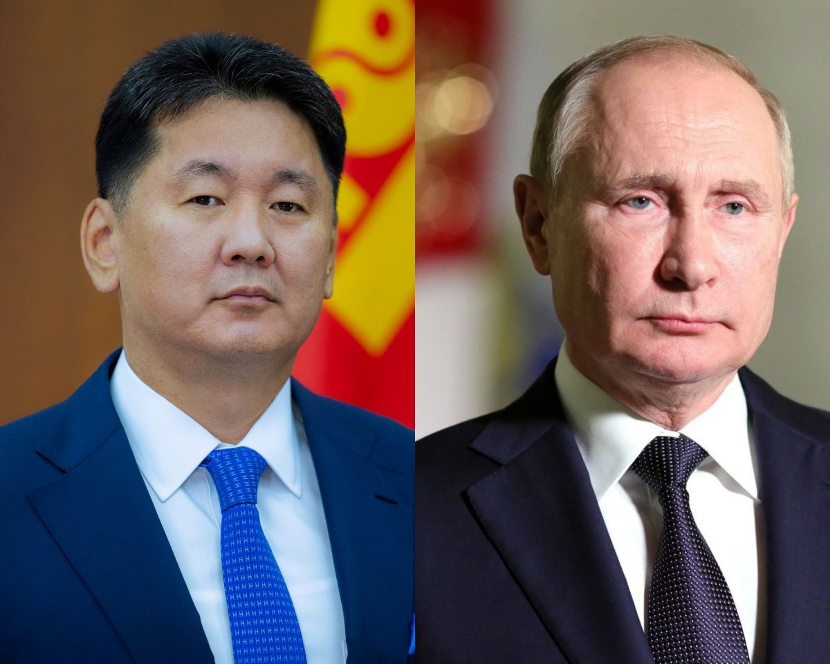 ОХУ-ын Ерөнхийлөгч В.Путин наадмын мэндчилгээ ирүүллээ